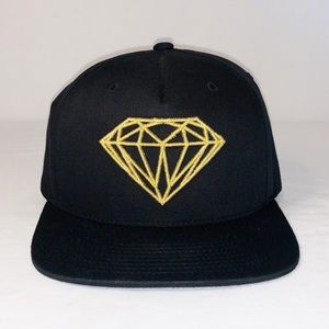 Diamond Supply Co. | Gold Diamond Snapback Hat